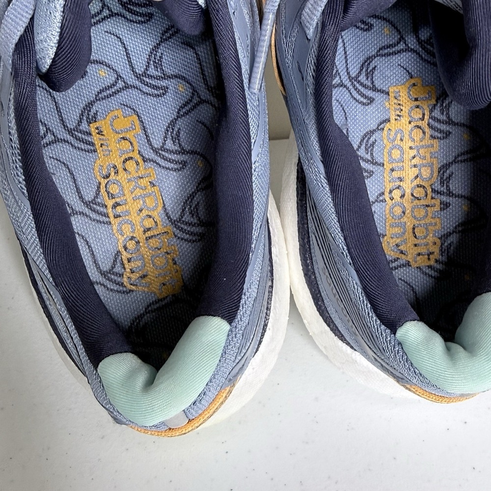 Saucony Triumph 20 Running Shoe Sneakers Blue Women's Size 8.5 - Picture 8 of 9